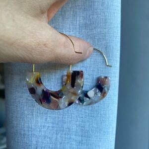 Multicolor Hoop Earrings